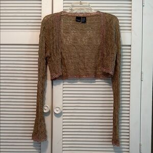 CAMI Lacey Cropped Shrug